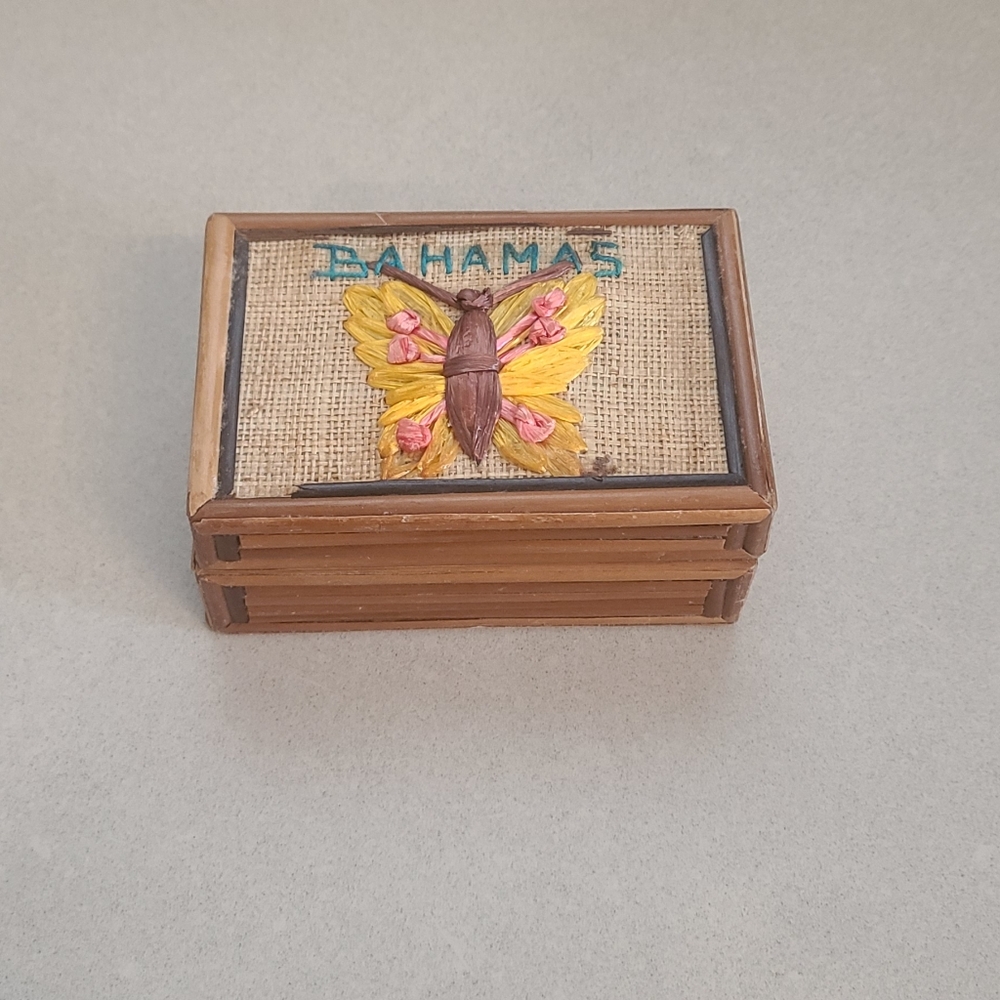 Bahamas Butterfly Trinket Box